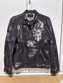 00s archive berning sho denim jacket y2k - メルカリ