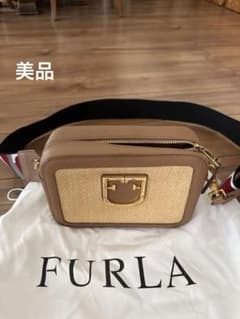 値下げ 極美品 希少！FURLA ベージュ ショルダーバッグ ほとんど未使用