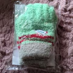 ミントグリーン 手袋 フリースのサムネイル