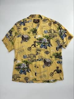Harley Davidson アロハシャツ TORI RICHARD ハワイのサムネイル