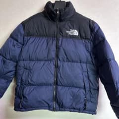 THE NORTH FACE ダウンジャケット ネイビーのサムネイル