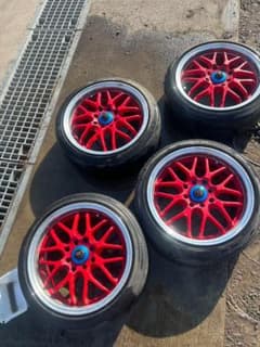 希少 レーシングスパルコ RACING SPARCO 15インチアルミホイール