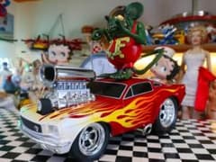 1/18 ラットフィンク ホットロッド フォード マスタング フレイム 1/18 ラットフィンク ホットロッド フォード マスタング