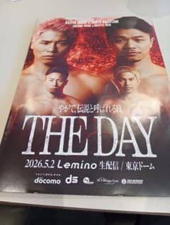 井上尚弥 中谷潤人 THE DAY ボクシング パンフレット - メルカリ