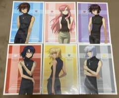 [지금만 SALE] 건담 SEED DESTINY 미니 클리어 포스터 6장