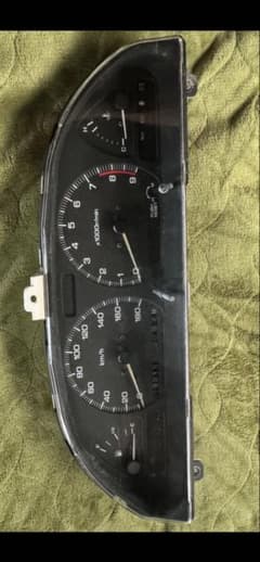日産S13 シルビア　MTマニュアルスピードメーター　192153KM 日産S13 シルビア MTマニュアルスピードメーター 192153KM - メルカリ