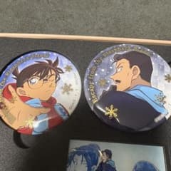 名探偵コナン　リアル脱出ゲーム　特典　メモリアル缶バッジセット　毛利小五郎 名探偵コナン リアル脱出ゲーム メモリアル缶バッジ コナン 小