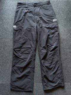 WIND AND SEA】新品 完売品 ナイロンカーゴパンツ L ブラック - メルカリ