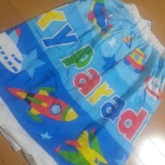 男の子★新品タグつきラップタオルのサムネイル