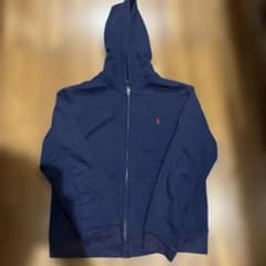 Polo Ralph Lauren ジップパーカー 紺赤 y2k Polo Ralph Lauren ジップパーカー 紺赤 y2k - メルカリ