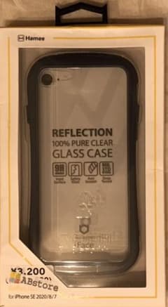 iFace Reflection クリアケース　ネイビー　iPhone SEのサムネイル