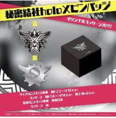 ホロライブ　holoX デビュー記念ピンバッジのサムネイル