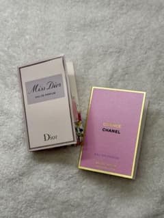 CHANEL・Dior 香水サンプル 2点セット（各1ml〜1.5ml）のサムネイル