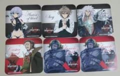 6 점 세트 Fate Apocrypha 세가 콜라보 카페 음료 주문 특전