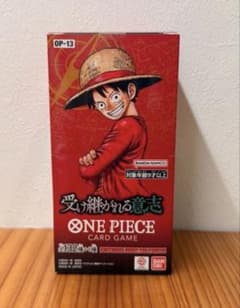 新品未開封テープ付き】ワンピースカード 受け継がれる意志 1BOX