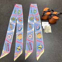 らん様専用】HERMES ツイリー1本 ファニー アイスクリーム - メルカリ
