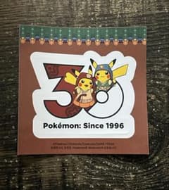 韓国 ポケモン 30周年記念 ステッカー 韓服ピカチュウ - メルカリ