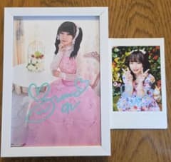 直筆サイン入り JUNNA ブロマイド、チェキ - メルカリ