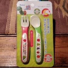 はらぺこあおむし　スプーン&フォークセットのサムネイル