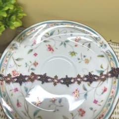現品限り！ハンドメイド ビーズブレスレット パープル系のサムネイル