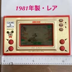 任天堂 ゲーム&ウォッチ ミッキーマウス 1981年 MC-25 動作品 - メルカリ