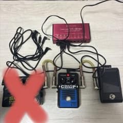 ベースエフェクターセット　マルチコンプ　チューナー　パワーサプライ ベースエフェクターセット サンズアンプ マルチコンプ チューナー