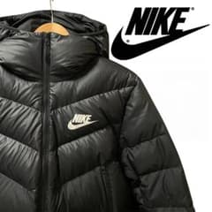 NIKE STORM-FIT ブラック ダウンジャケット サイズL ［美品］のサムネイル