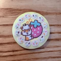 即日発送　 サンリオ 缶バッジ 刺繍 コロコロクリリンのサムネイル