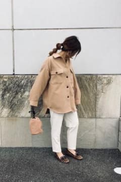 GU オーバーサイズシャツジャケットのサムネイル