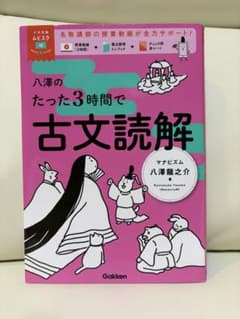八澤のたった3時間で古文読解【書き込み無し】のサムネイル