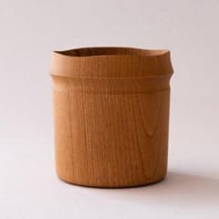 新品未使用 VIVAHDE 山のうつわCup ナチュラル　専用スリーブ付きのサムネイル