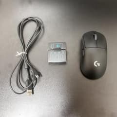 美品！Logicool g pro wirelessゲーミングマウス ブラックのサムネイル