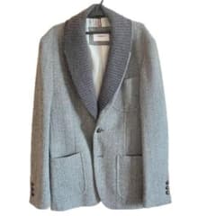 MORGAN HOMME モルガンオム テーラードジャケット L グレーのサムネイル