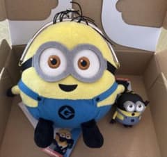 미니언즈가 마구 봉제인형, 키체인 2점 세트