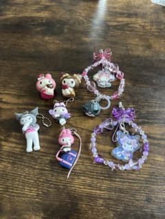 サンリオ マイメロディ クロミ チャーム 8点セットのサムネイル