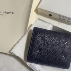 限定カラーピューター 新品未使用 メゾンマルジェラ 二つ折り財布 限定カラーピューター 新品未使用 メゾンマルジェラ 二つ折り財布