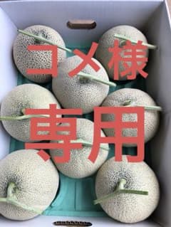 メロン農家直送 訳あり 8玉入り 8キロ 糖度は十分あります - メルカリ