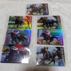 サラブレッドホースコレクション カード 7枚セット 名馬 競馬のサムネイル