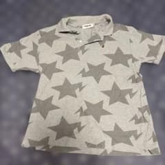 A BATHING APE スター柄 ポロシャツ グレー - メルカリ