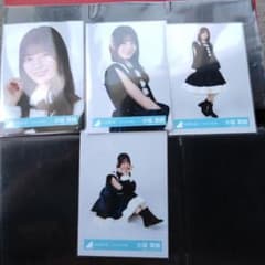 日向坂46 小坂菜緒　生写真　ネイビーサンタ衣装　4種 コンプのサムネイル