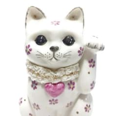 アイリッシュドレスデン ハッピーキャット 招き猫 陶器 猫 置物 アイリッシュドレスデン ハッピーキャット 招き猫 陶器 猫 置物 - メルカリ