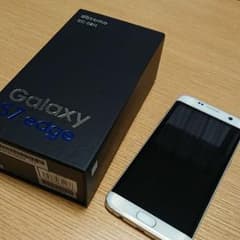 【まどろみ様専用】ドコモ版Galaxy S7 edge White Pearlのサムネイル