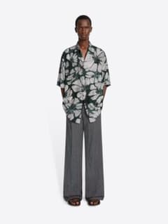 新品 DRIES VAN NOTEN 25ss墨流しシルクシャツ Sサイズ - メルカリ