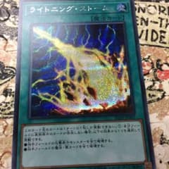 遊戯王 ライトニング・ストーム シークレットのサムネイル