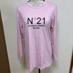 【人気】N°21 ヌメロヴェントゥーノ ロンT 長袖 Tシャツ　ピンクのサムネイル