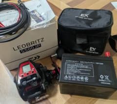 夜一様専用 LEOBRITZ S500JP 電動リール バッテリー付き - メルカリ