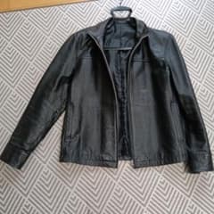 馬革シングルライダースジャケットLサイズROBERTO MASSINI