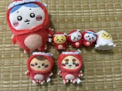 치이카와 봉제인형 마스코트 6점 세트 타코기