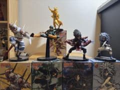 NARUTO 액션 피규어 카카시 가이 세트