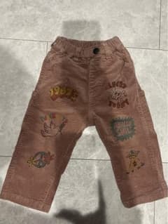 落書きコーデュロイパンツ ベビー キッズ 80cmのサムネイル